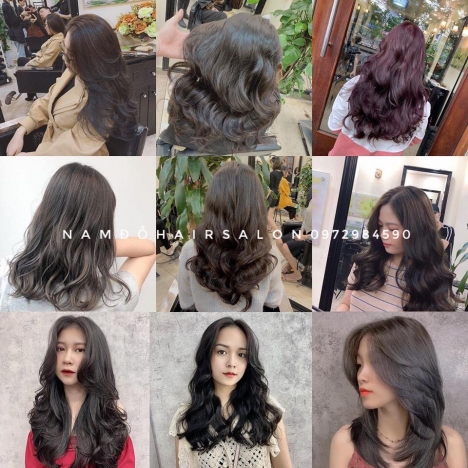 Làm Xoăn Sóng Lơi Tóc Long Bob Top Salon Uốn Tóc Đẹp Uy Tín Giá Rẻ Hoài Đức - Nam Đỗ Hair Salon