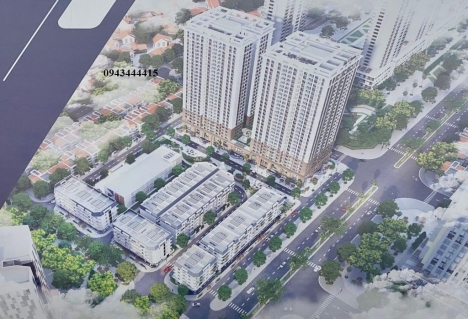 THE CHARM AN HƯNG - mặt đường TỐ HỮU HÀ ĐÔNG - 96m2 3pn 2vs - căn góc - hướng sáng- view nội khu