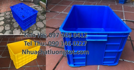 sóng nhựa duy tân, thùng nhựa bít, Sọt nhựa thùng nhựa đặc b3 Thùng nhựa sóng nhựa, khay nhựa côn