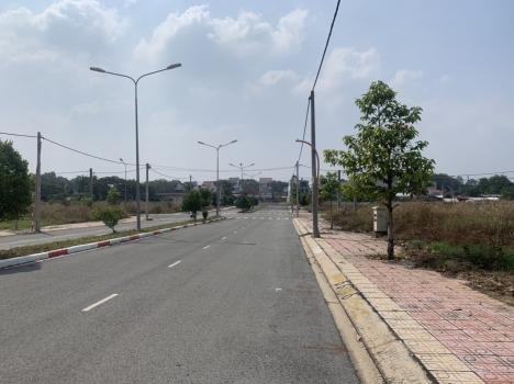BÁN ĐẤT MẶT TIỀN ĐƯỜNG VÀNH ĐAI 4 - KCN MỸ PHƯỚC 4 - BẾN CÁT - BÌNH DƯƠNG