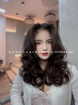 Làm Xoăn Hippie Tóc Lỡ Top Salon Uốn Phục Hồi Đẹp Uy Tín Giá Rẻ Hoài Đức - Nam Đỗ Hair Salon