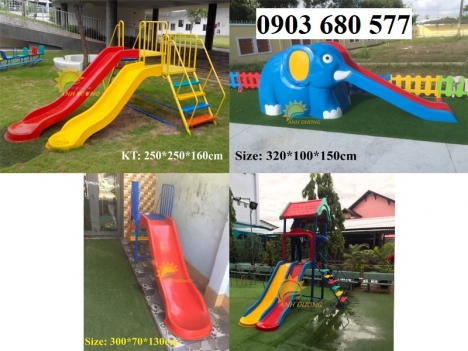 Cung cấp cầu trượt trẻ em cho trường mầm non, công viên, KVC, gia đình