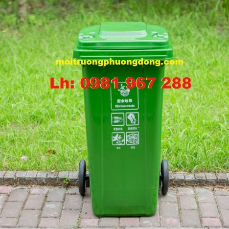 Cung cấp thùng rác 240 lít tại Hà Nội