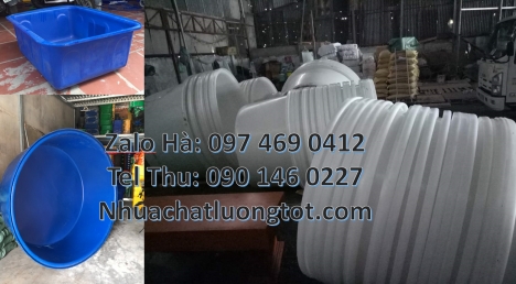 Thùng vuông, Thùng nhựa tròn 2000L, thùng nhựa 1500 lít, thùng chữ nhật, thùng nhựa tròn hdpe,