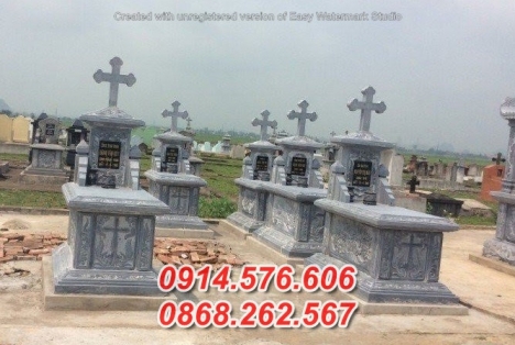 8++ mộ đạo thiên chúa bằng đá gia lai