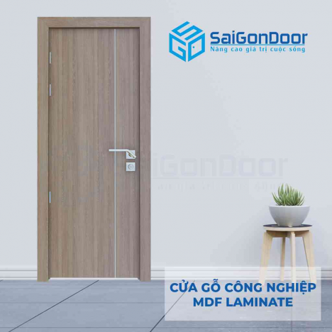 Cửa gỗ MDF Laminate cao cấp tại TPHCM