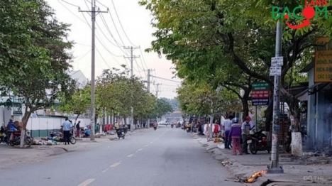 Bán lô đất MẶT TIỀN NGUYỄN THỊ TỒN đẹp vuông vức p.Bửu Hòa, gần công ty Pouchen