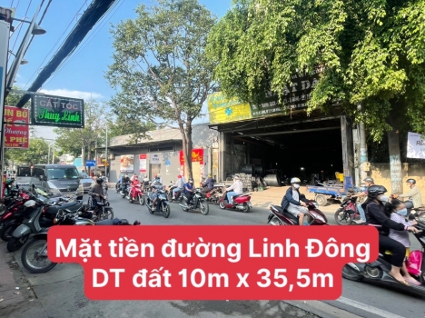 CẦN BÁN GẤP MẶT TIỀN KINH DOANH ĐƯỜNG LINH ĐÔNG THÀNH PHỐ THỦ ĐỨC