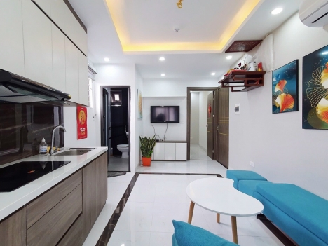 Bán chung cư mini H5 ở ngay, rẻ, đẹp, full đồ Ngõ Gốc Đề - Hoàng Mai , ô tô đỗ 30 – 50m2
