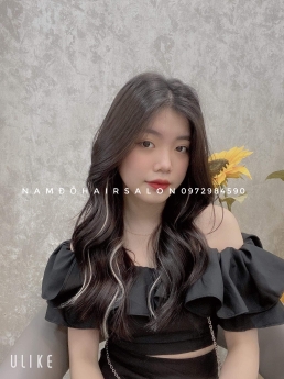Làm Xoăn Sóng Nước Tóc Dài Top Salon Uốn Phục Hồi Đẹp Uy Tín Giá Rẻ Hoài Đức - Nam Đỗ Hair Salon
