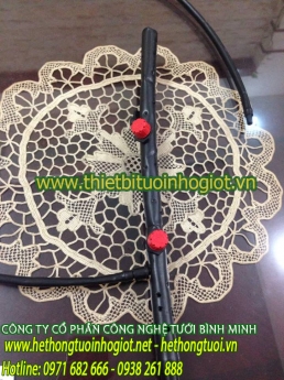 Tưới nhỏ giọt 8 tia, tưới nhỏ giọt 8 tia có chân cắm, đầu nhỏ giọt điều chỉnh
