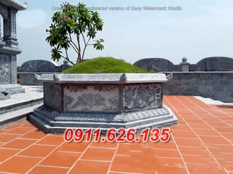 Mẫu mộ tròn 23+ bằng đá đẹp bán – hình tròn