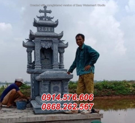 8++ mộ đạo thiên chúa bằng đá gia lai