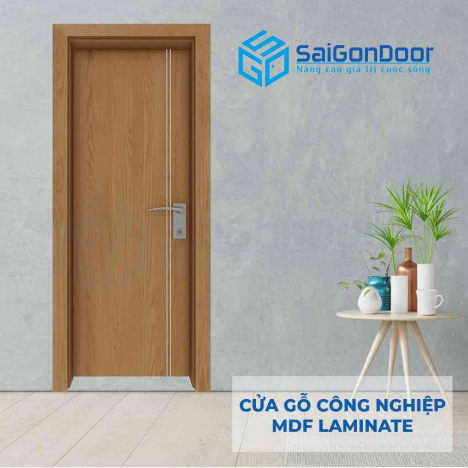 Cửa gỗ MDF Laminate cao cấp tại TPHCM
