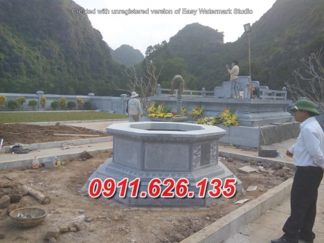 Mẫu mộ tròn 23+ bằng đá đẹp bán – hình tròn