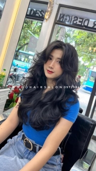 Làm Xoăn Sóng Lơi Tóc Dài Top Salon Uốn Tóc Đẹp Giá Rẻ Hoài Đức - Nam Đỗ Hair Salon