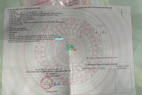 ✅ Hoa hậu Phương Trạch, Vĩnh Ngọc: 99m ngay cổng làng, đường 3,5m thông - 5,9 tỷ