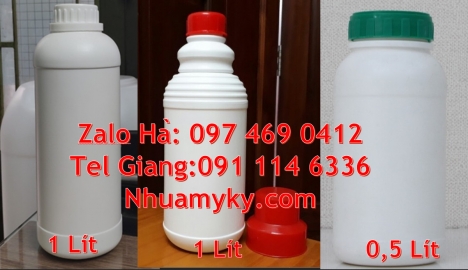 chai 500ml đựng axit, Chai nhựa 100ml đựng dung môi, chai 250ml đựng trà sữa, Chai hdpe 100ml vuông,