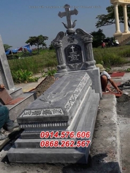 8++ mộ đạo thiên chúa bằng đá gia lai