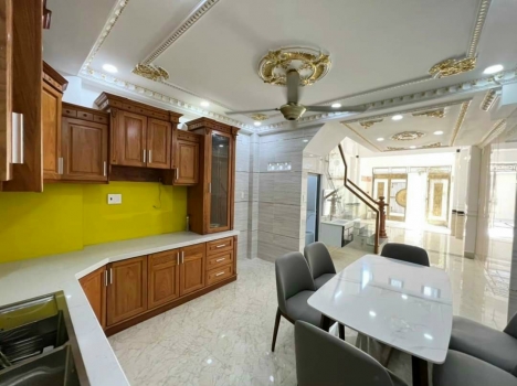 Nhà mới đẹp 4 tầng 5 PN, Xe hơi ngủ trong nhà Phường Hiệp Bình Phước – Thủ Đức, ChỈ 8,2 tỷ