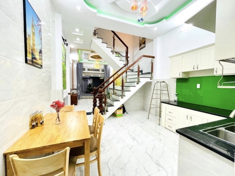 H6M P.THỚI AN, GẦN UBND 12 - 4 TẦNG, TẶNG NỘI THẤT CAO CẤP.