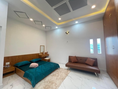 Bán Nhà Lotte Mark Gò Vấp Hẻm Xe Tải 64m2 Nhà Mới Vô Ở Ngay Ô Tô Đậu Nhà