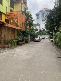 BIỆT THỰ SÂN VƯỜN QUẬN TÂY HỒ. GARA. Ô TÔ DỪNG ĐỖ NGÀY ĐÊM. DT 165M2. MT 9M. GIÁ 30 TỶ