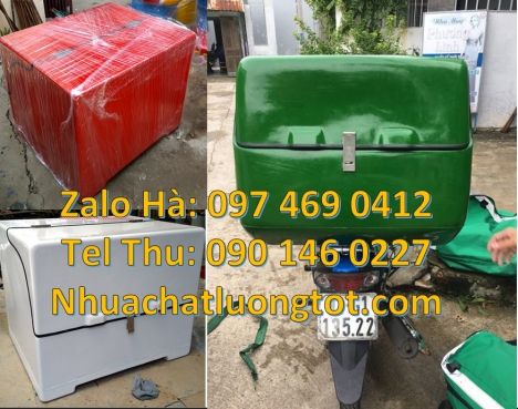thùng chở hoa quả, thùng chở hàng sau xe máy thùng giao hàng cao cấp Thùng Chở Hàng Sau Xe Máy, Th