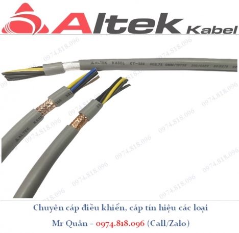 Dây cảm biến chống nhiễu lưới đồng Altek Kabel