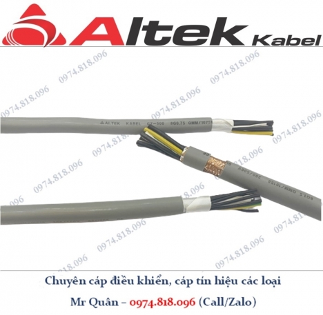 Dây cảm biến chống nhiễu lưới đồng Altek Kabel