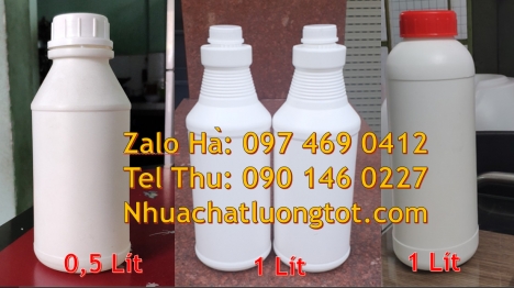 Chai 30ml đựng mẫu thử, bình nhựa 0.5 lít chai nhựa 50ml đựng nông dược chai 100ml nắp xé, Chai 500