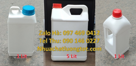 Can 0.5l vuông đựng thuốc trừ muỗi Can 1l vuông Can 2l tròn, can 4l vòi nhấn đựng nước rửa chén, c