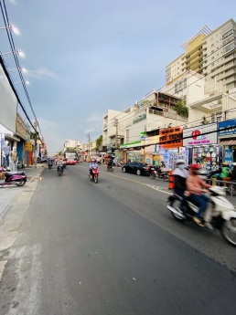 Bán nhà mặt tiền Hậu Giang - Quận 6, DT 4 x 31, 3 tầng giá 23.8 tỷ.