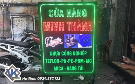Nhận thiết kế và làm bảng hiệu giá rẻ theo yêu cầu tại TPHCM