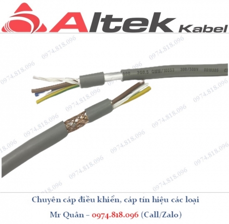 Dây cảm biến chống nhiễu lưới đồng Altek Kabel