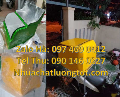 thùng chở hoa quả, thùng chở hàng sau xe máy thùng giao hàng cao cấp Thùng Chở Hàng Sau Xe Máy, Th