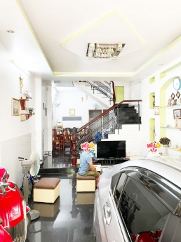 ÔTÔ VÀO NHÀ - H6M THÔNG GẦN HIỆP THÀNH CITY Q12, NHÀ ĐẸP Ở NGAY.