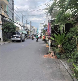 MẶT TIỀN KINH DOANH ĐA NGÀNH, LÒNG ĐƯỜNG 12M, SÁT CHỢ, 3P QUA TÊN LỬA, NGANG HIẾM 5M, NHÀ RẤT MỚI