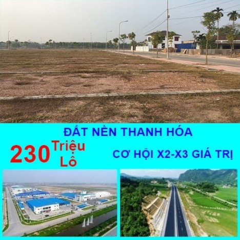 ĐẤT NỀN THANH HOÁ CHỈ TỪ 150TRIỆU. 
ĐẤT NỀN PHÚ THỌ CHỈ TỪ 300TRIỆU.