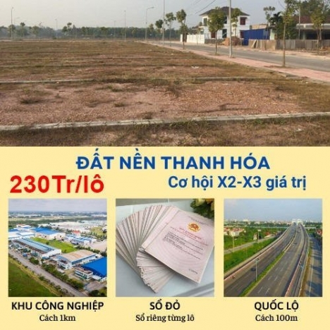 ĐẤT NỀN THANH HOÁ CHỈ TỪ 150TRIỆU. 
ĐẤT NỀN PHÚ THỌ CHỈ TỪ 300TRIỆU.