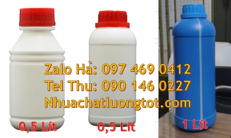 Chai 30ml đựng mẫu thử, bình nhựa 0.5 lít chai nhựa 50ml đựng nông dược chai 100ml nắp xé, Chai 500