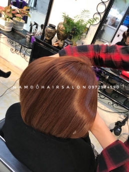 Làm Màu Tím Đỏ Ở Đâu Đẹp Uy Tín Giá Rẻ Hoài Đức - Nam Đỗ Hair Salon