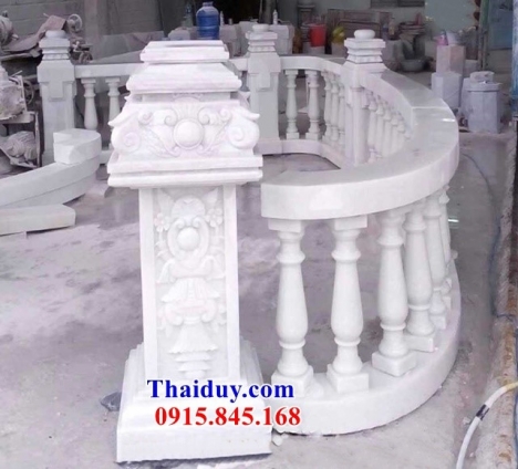 021++ cà mau bán lan can đình chùa bằng đá đẹp