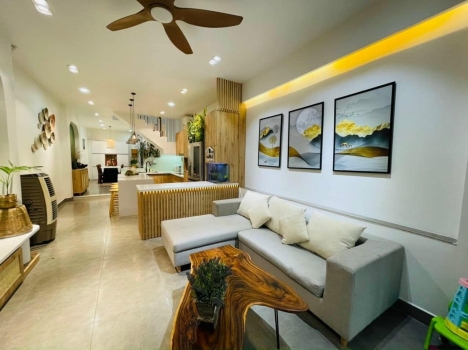 Thoại Ngọc Hầu Tân Phú, Đẹp Không Tùy Vết,4 Tầng, 80m2, Hẻm Xe Hới Thông, NHỈNH 6 ty.