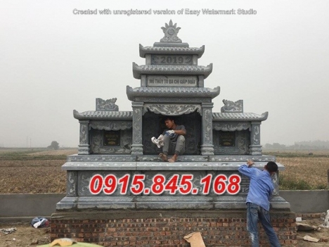 027++ MỘ BA MÁI BẰNG ĐÁ TỰ NHIÊN ĐẸP HẢI PHÒNG