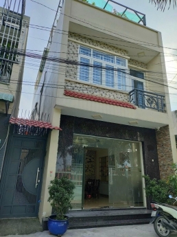 Nhỉnh 4 tỷ, nhà xe hơi bà điểm, Hocmon, 3 tầng, 6x14