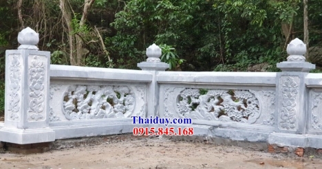 021++ cà mau bán lan can đình chùa bằng đá đẹp