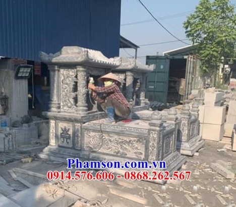 036~ mộ một mái đá đơn giản tại khánh hoà