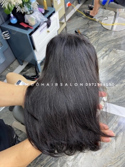 Làm Màu Đỏ Tím Ở Đâu Uy Tín Giá Rẻ Hoài Đức - Nam Đỗ Hair Salon