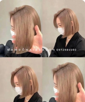 Làm Màu Đỏ Tím Ở Đâu Đẹp Giá Rẻ Hoài Đức- Nam Đỗ Hair Salon